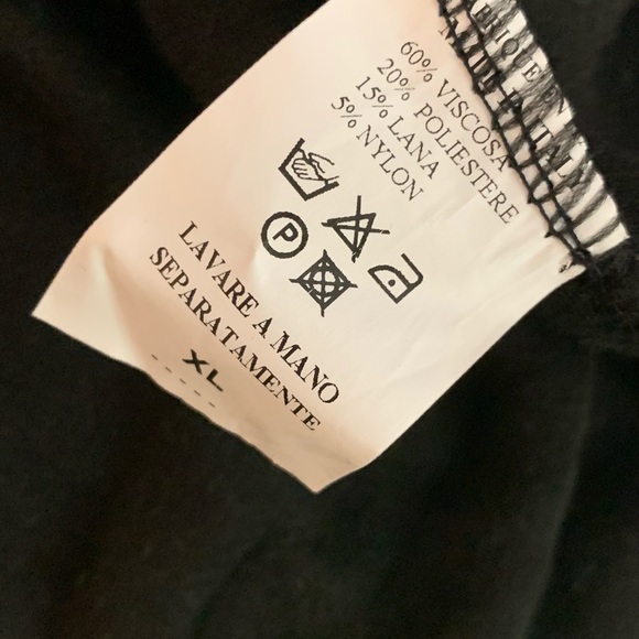 Grey Cardigan With Black Chiffon Lining - Picture 6 of 7